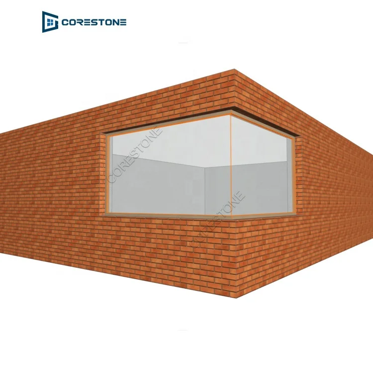 Aluminium Glass Corner Window Design / L Shaped Window / Corner Butt Joint Glass Window