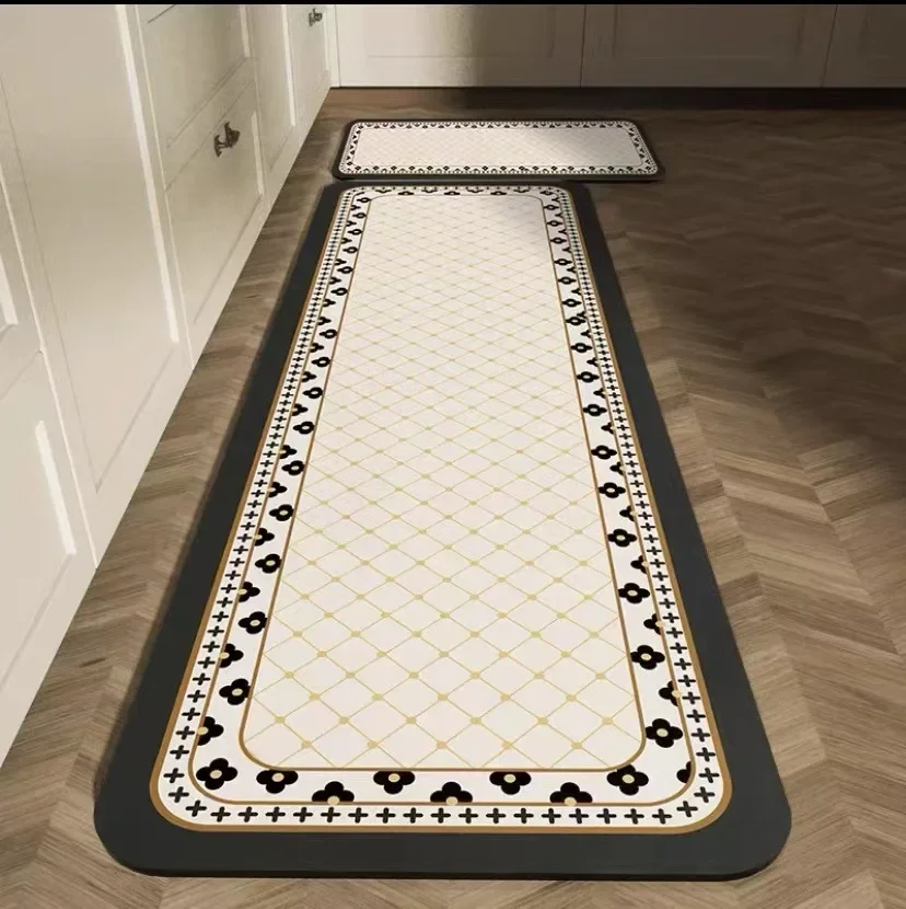 Carpet For Kitchen Foot Mat Absorbent Floor Mats Non-slip water-absorbent quick-drying Long Rug Bath Alfombra De Cocina