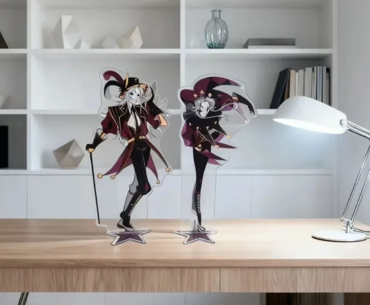 

Freak Circus doujinshi периферийные устройства супер высокий внешний вид украшение для рабочего стола орнамент 10-12 см косплей стоячая табличка