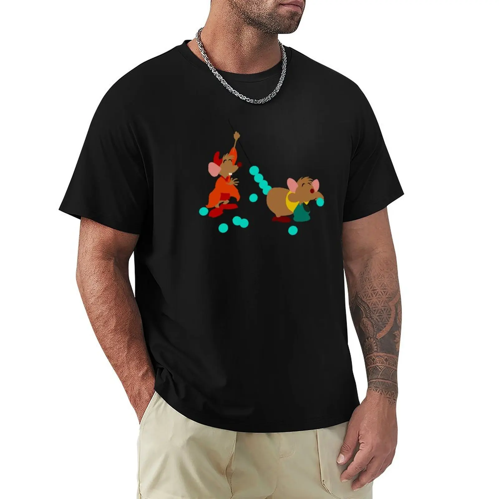 Just Stringing Things A T-Shirt Work Wear Short Sleeve T-Shirt