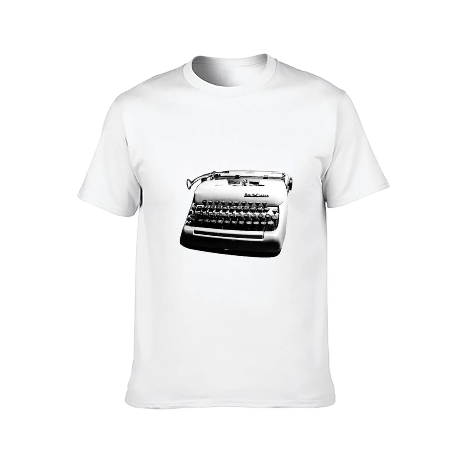 Smith-Corona Typewriter T-Shirt football t shirt plus sizes Aesthetic clothing mens graphic t-shirts big and tall