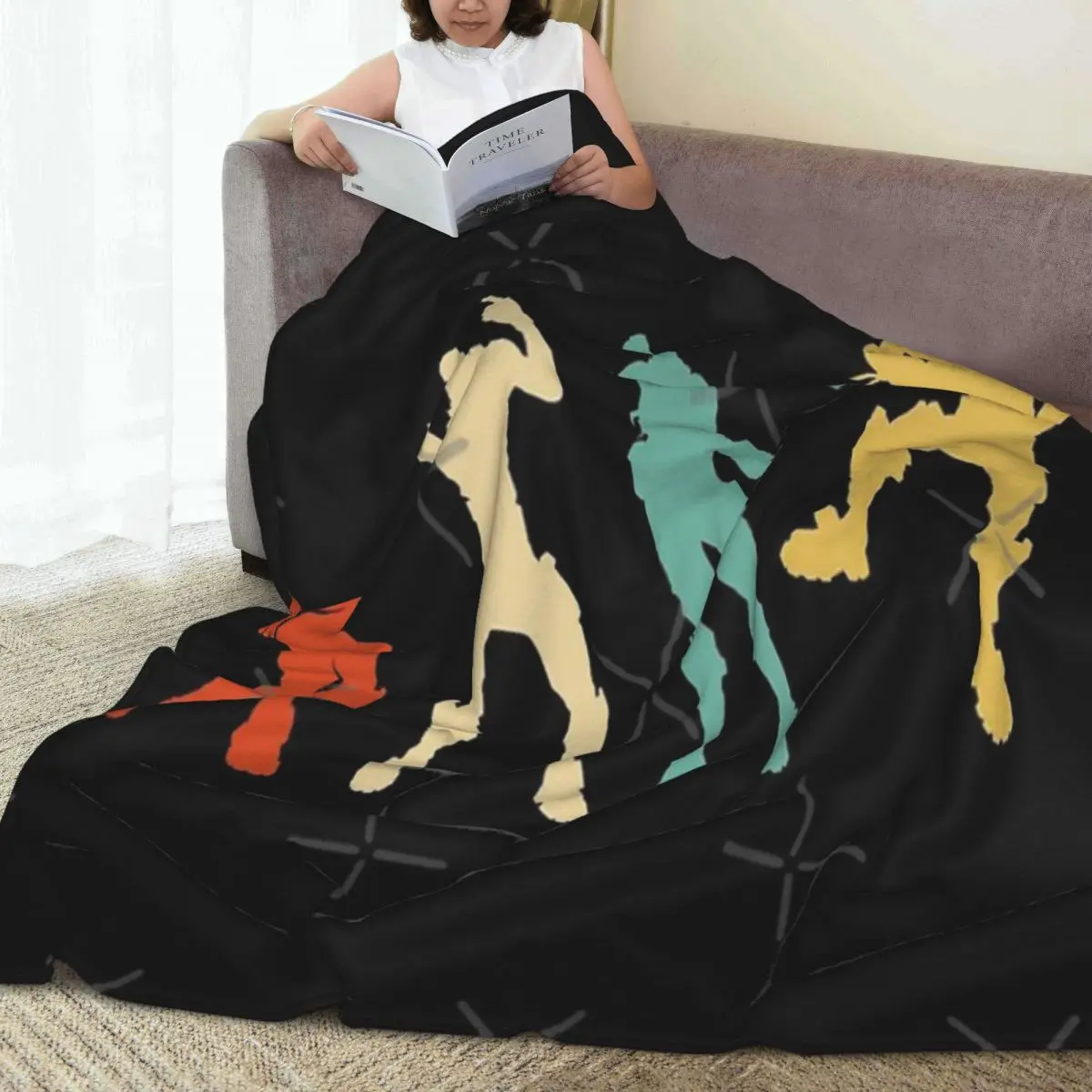 Throw Blanket Battle Royale Victory Dance Cool Justice Dance Micro Fleece Blanket Personalized Warm For Camping AntiPilling