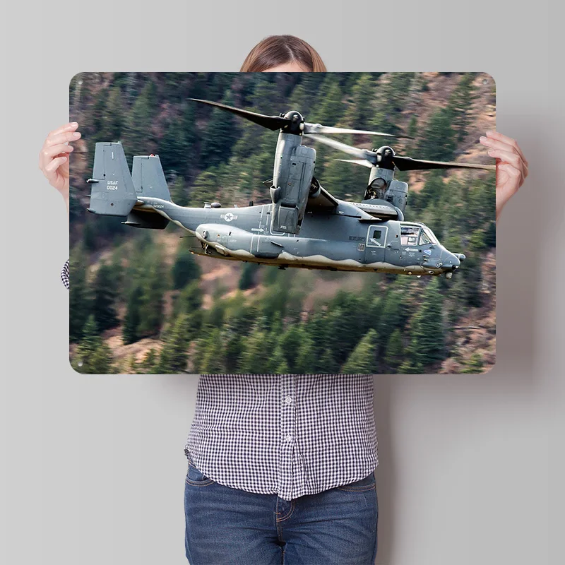 Osprey Metal Poster Perfect Gift for Fans Lovers Customized Wall Art Metal Sign for Luxury Decoration Home Decor Accessories