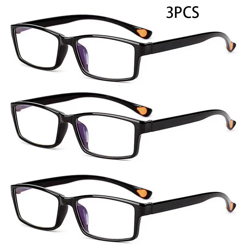 2/3PCS Anti Blau Licht Lesebrille Männer Hyperopie Brillen Frauen Ultraleicht Presbyopie Brillen + 100 + 150 + 200 bis +400
