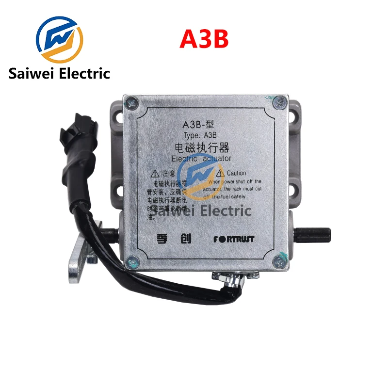 A3B Atuador Controle de velocidade do motor Atuador electromagnético Acessórios para generador diésel