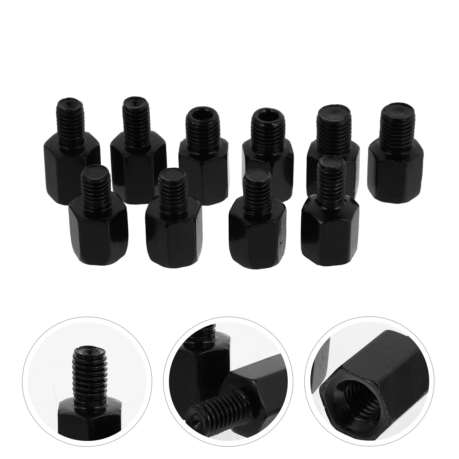 10 Pcs Screw Rearview Mirrors Adapter Mount Risers Camera Side Adapters Heighten