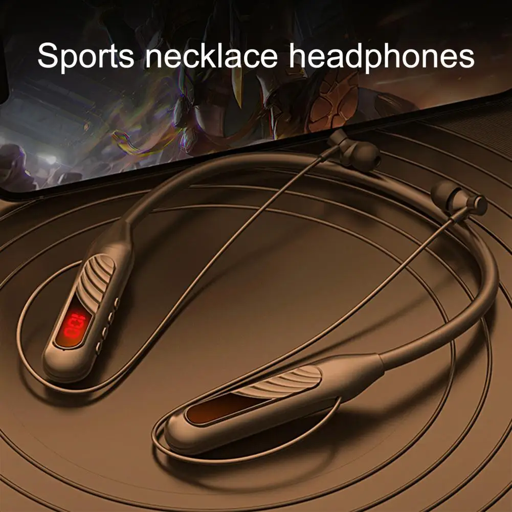 Excellent Wireless Earbud Support Card Insertion 8 Sound Effects LED Digital Display Wireless Earphone