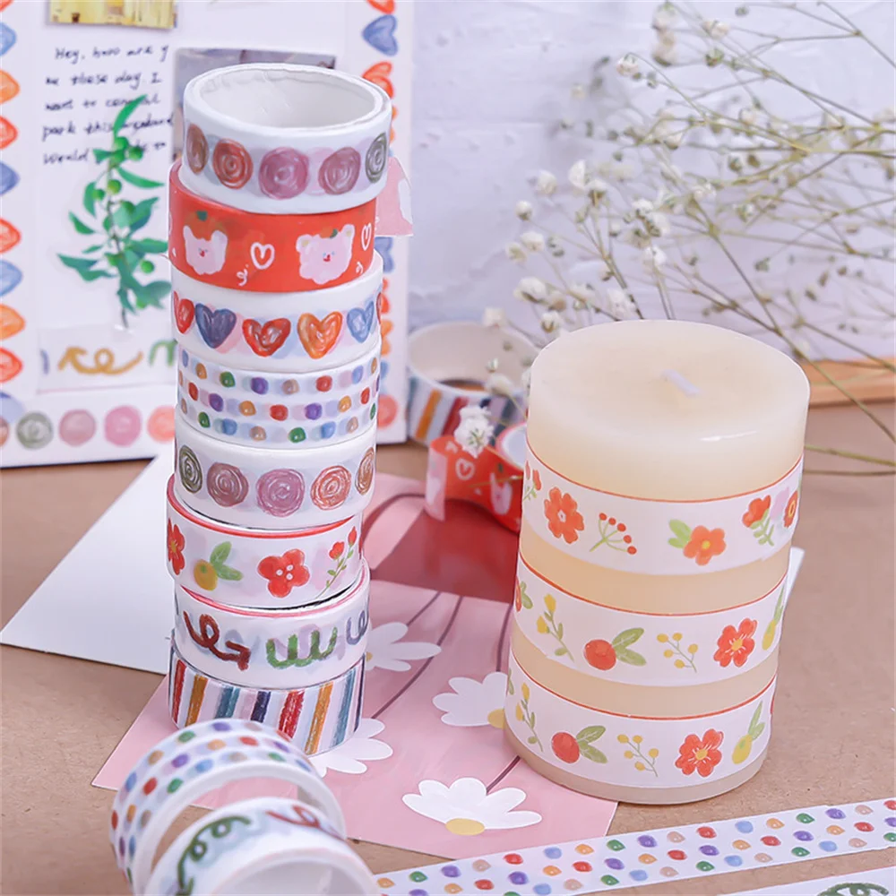 2/4/6PCS Stars And Washi Durable And Long-lasting High Quality Unique Best Seller Creative Is Selling Sticker