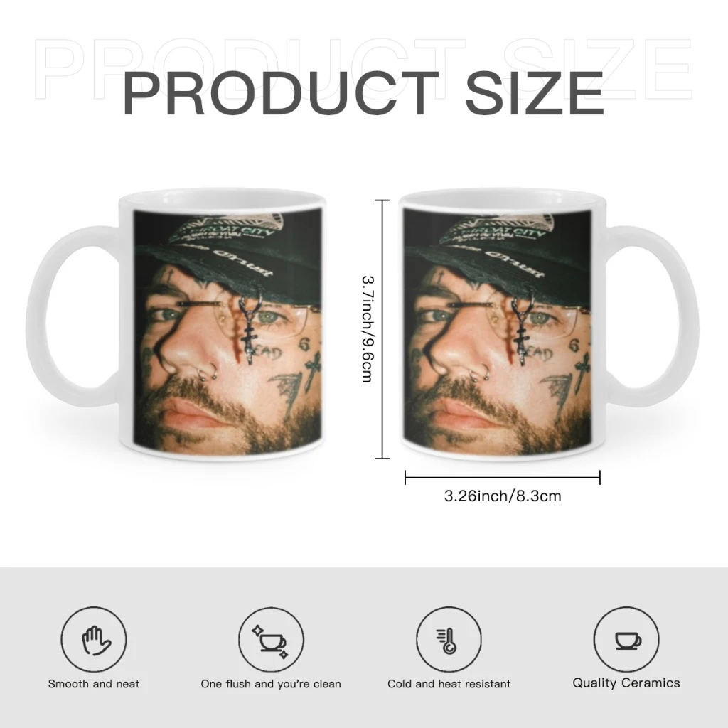 Singer Suicideboy Free shipping Coffee Cups Ceramic cups creative cups and cute mugs Personalized Gift Cup For Tea