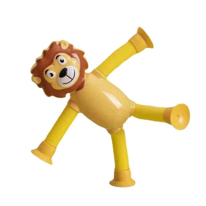 ポッピングチューブ ストレッチ感覚玩具 ストレッチ楽しい幼児向け細かい運動能力 15UB