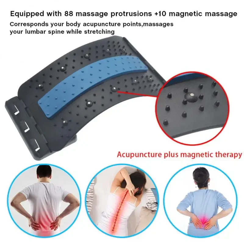 Lumbar Orthosis Protrusion Massage for Home Low Back Pain Relief