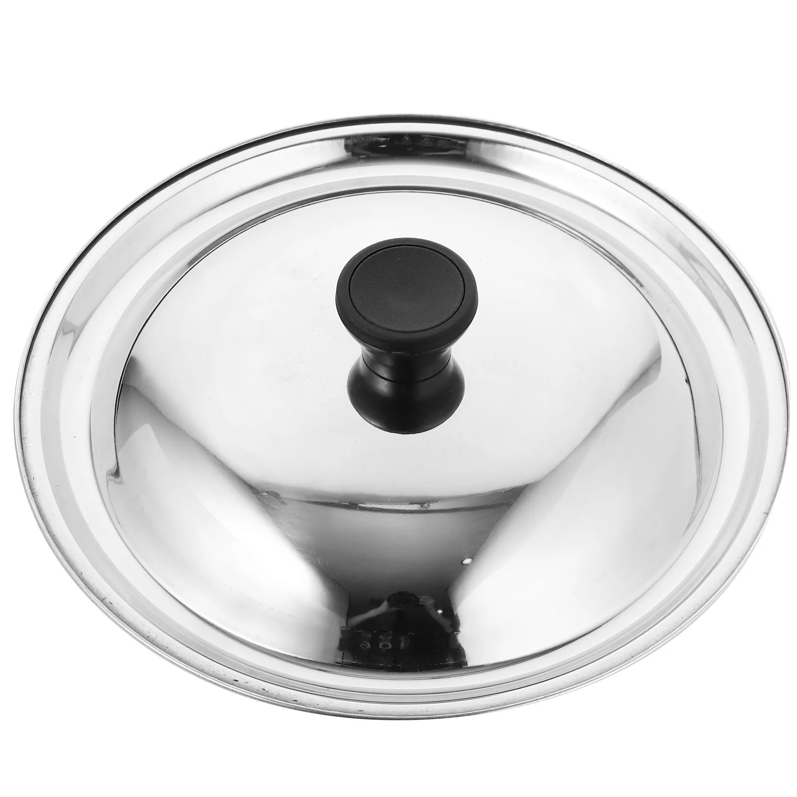Elegant Stainless Steel Universal Pot Lid for Daily Cooking Steam Retention Splatter Protection Easy Clean Reusable Kitchen Pan