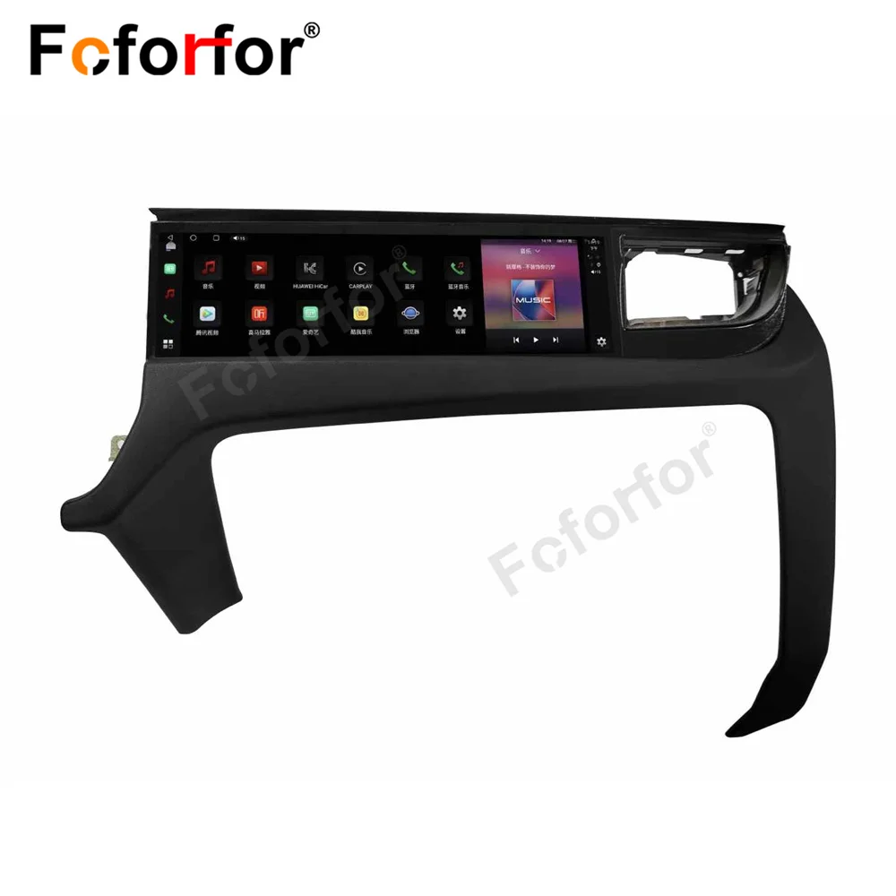 Update Android 13.0 For Porsche Macan 2018-2025 QLED Touch Screen CarPlay Car Radio Multimedia Player GPS Navigation Passenger