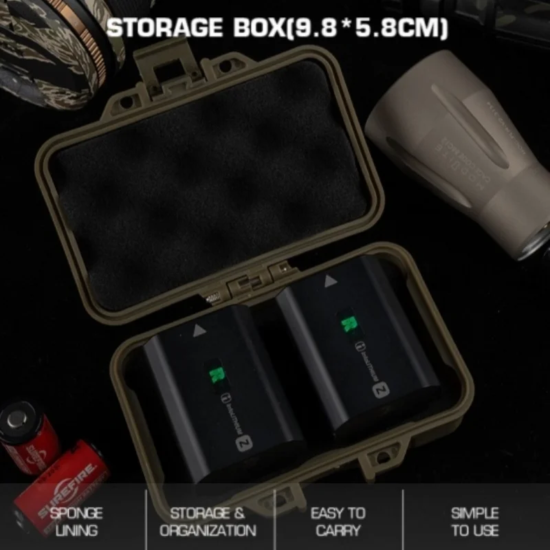 

Electronic equipment storage box, miscellaneous storage box (9.8 * 5.8cm), can cut grid cotton