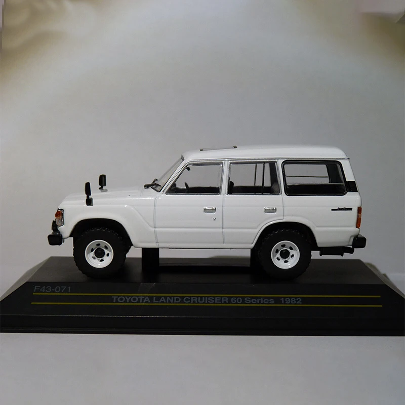 Diecast 1:43 Scale Toyota Land Cruiser 60 Series 1982 Simulation Alloy Car Model Static Display Collectible Toy Gift Souvenir