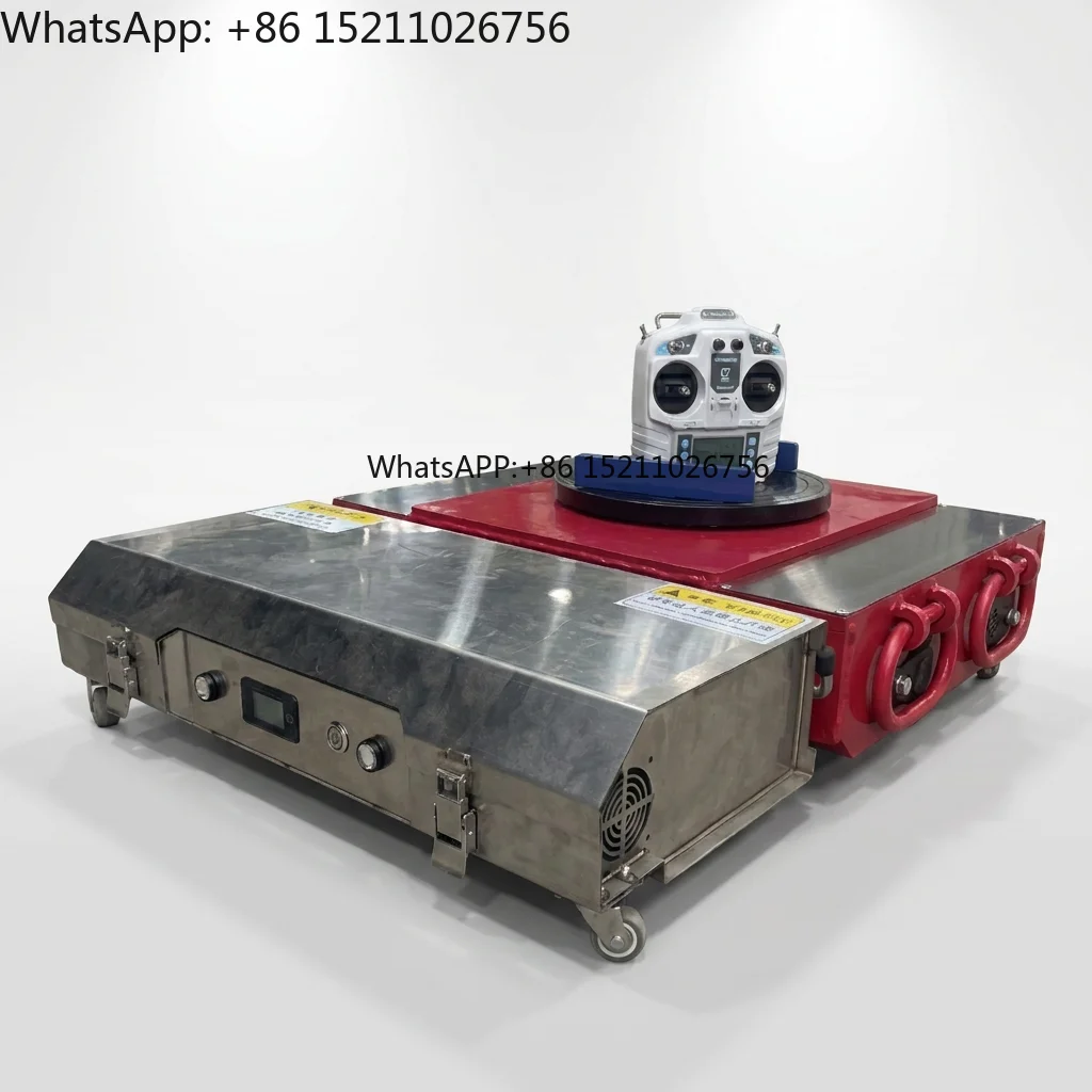80Ton 60Ton 50Ton 30Ton 20Ton 10Ton Remote Control Electric Heavy Duty Material Handling Cargo Trolley Jack Skate Tank Move