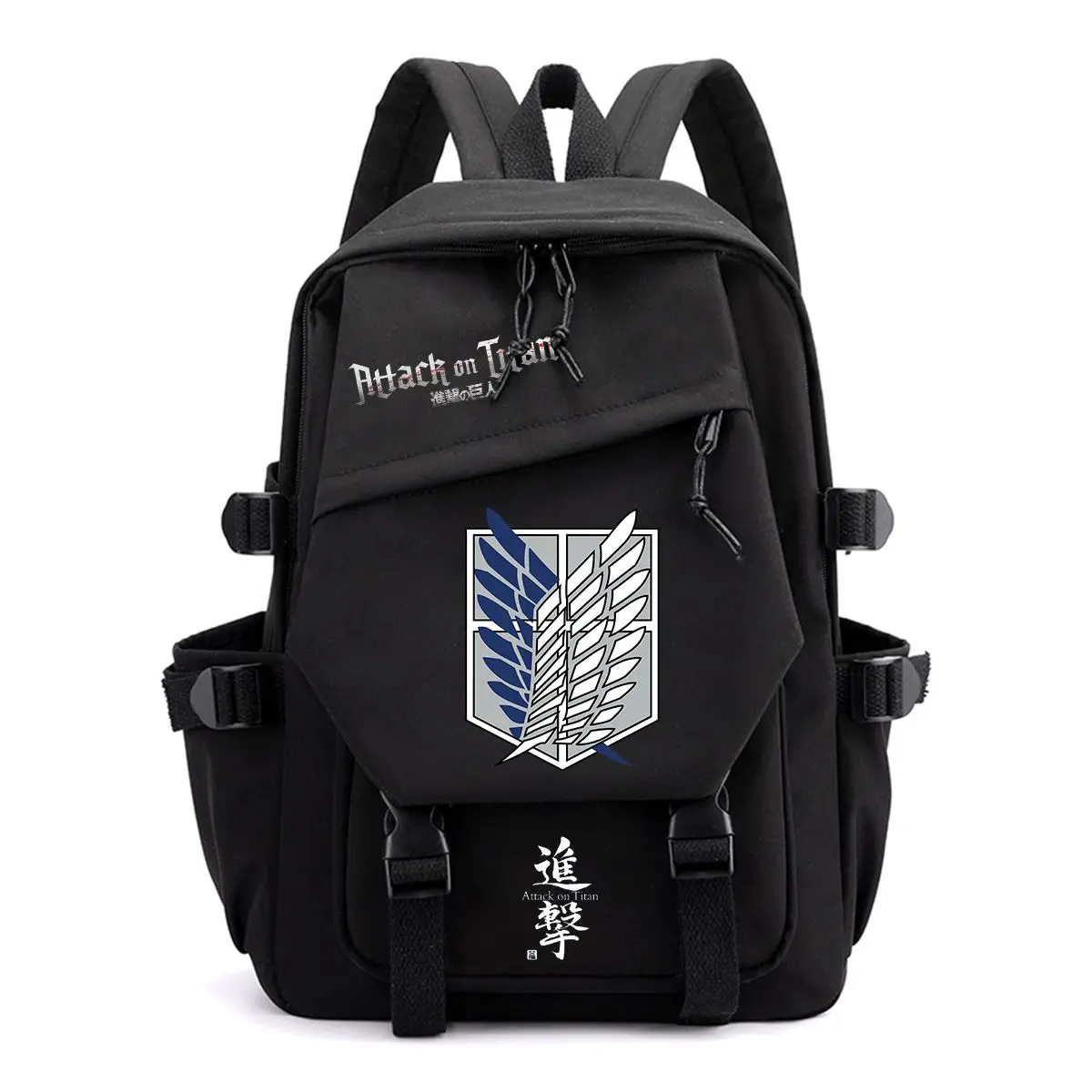 Anime Attack on Titan Series Backpack Large Capacity School Bag Men's Backpacks Lightweight Back-to-school-anime Bags