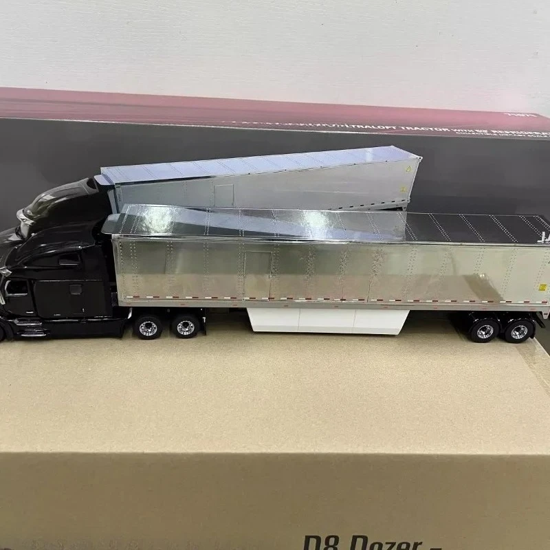 DM 1:50 579 for Peterbilt Trailer Box Refrigerated Truck Model 71071