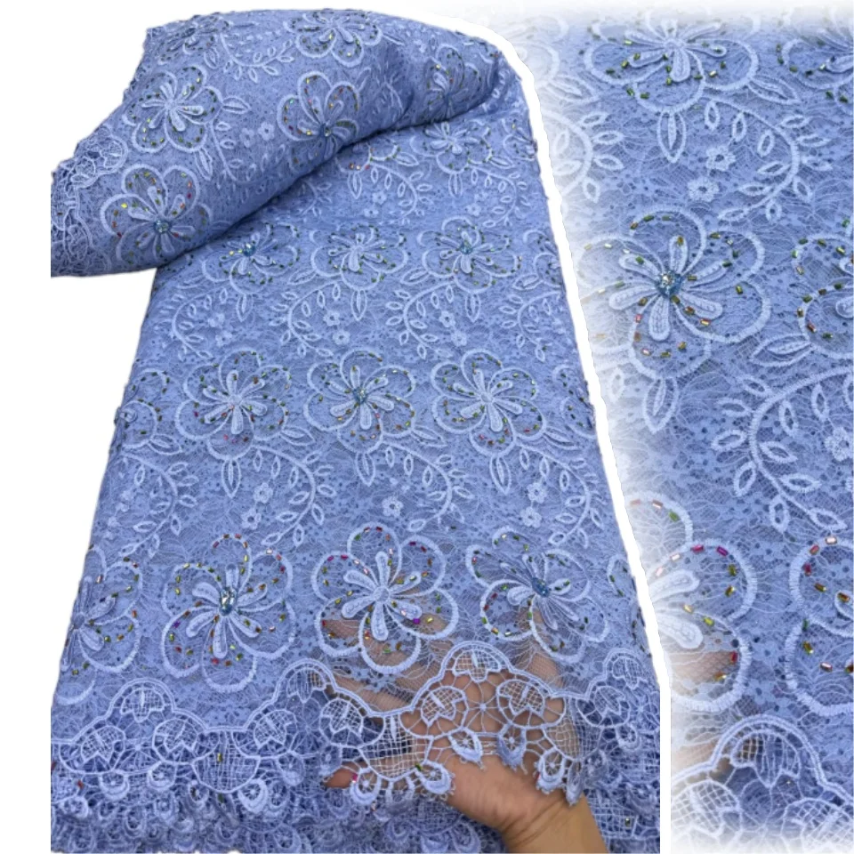 

Горячая распродажа: Градиентная африканская ткань с пайетками, высококачественный французский нигерийский сетчатый тюль с бисером для модных свадебных платьев, артикул 2381