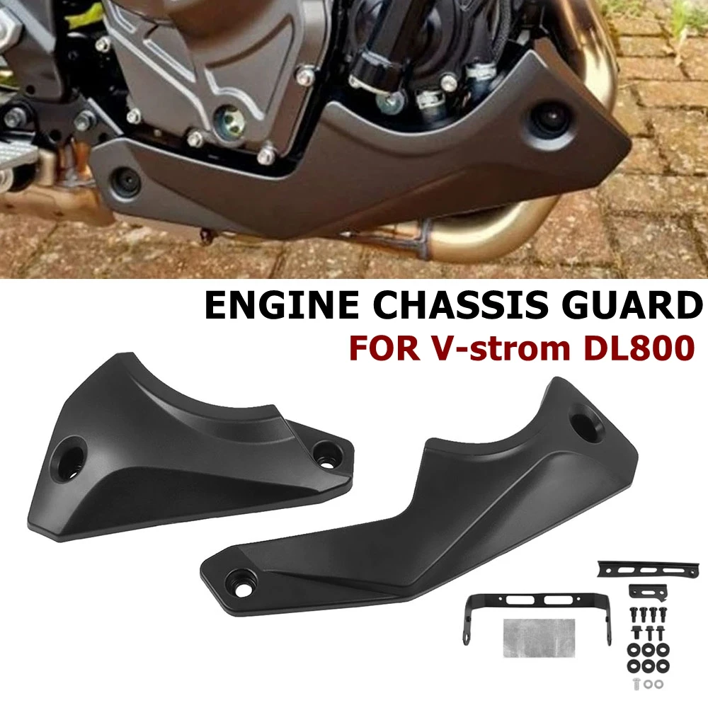 

DL800 V Strom мотоциклетный нижний капот, шасси двигателя, защита для SUZUKI DL 800 V-Strom 2024-2025, защита обтекателя живота