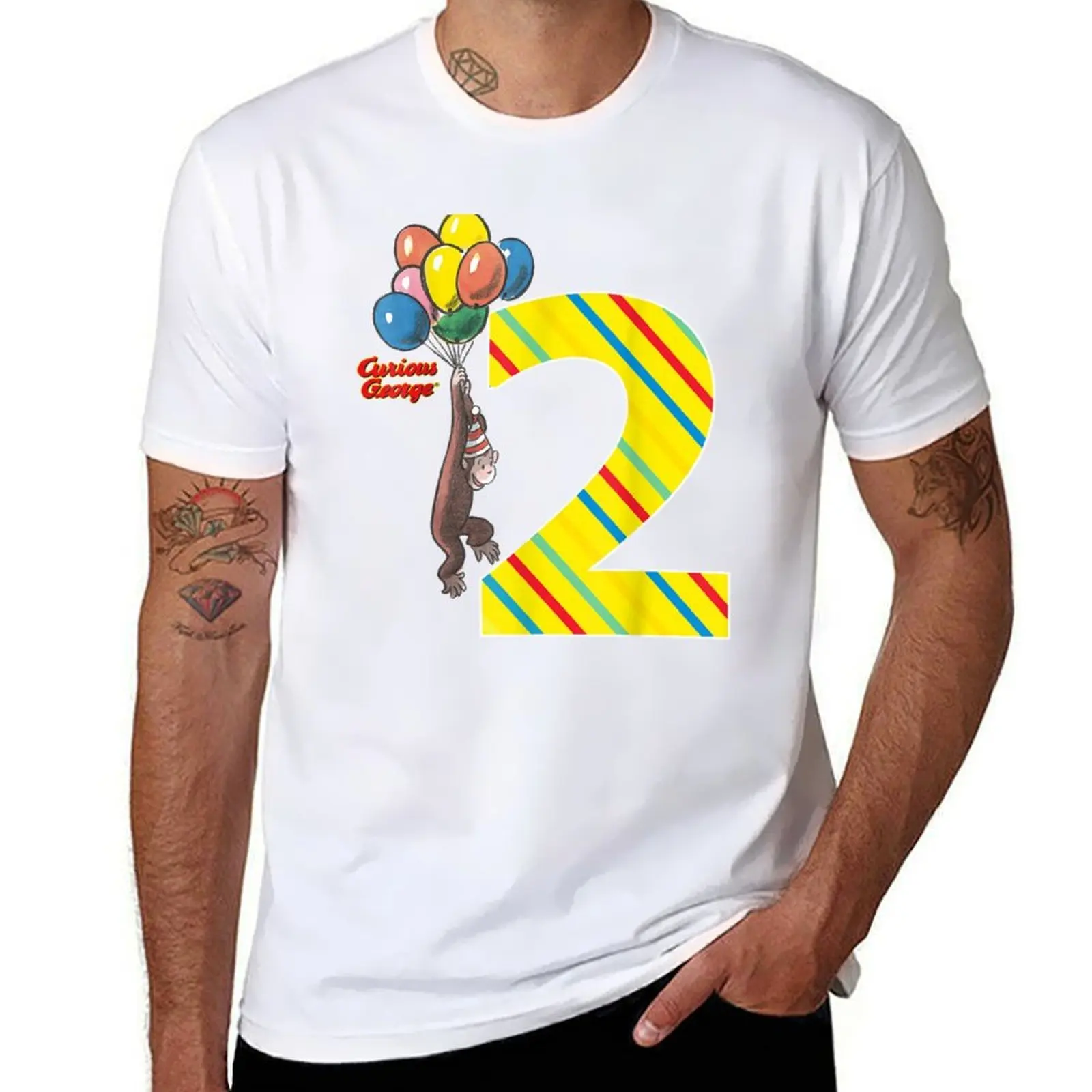 

Vintage 2Nd Birthday Balloons Graphic T-Shirt funny t shirts dark humor t shirts for man graphic tees T-Shirt