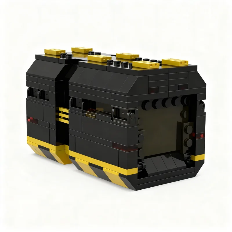 

235PCS MOC Space Exploration Blacktron Renegade Pod Buggy Model Collectible Display DIY Creative Building Blocks Gift Building