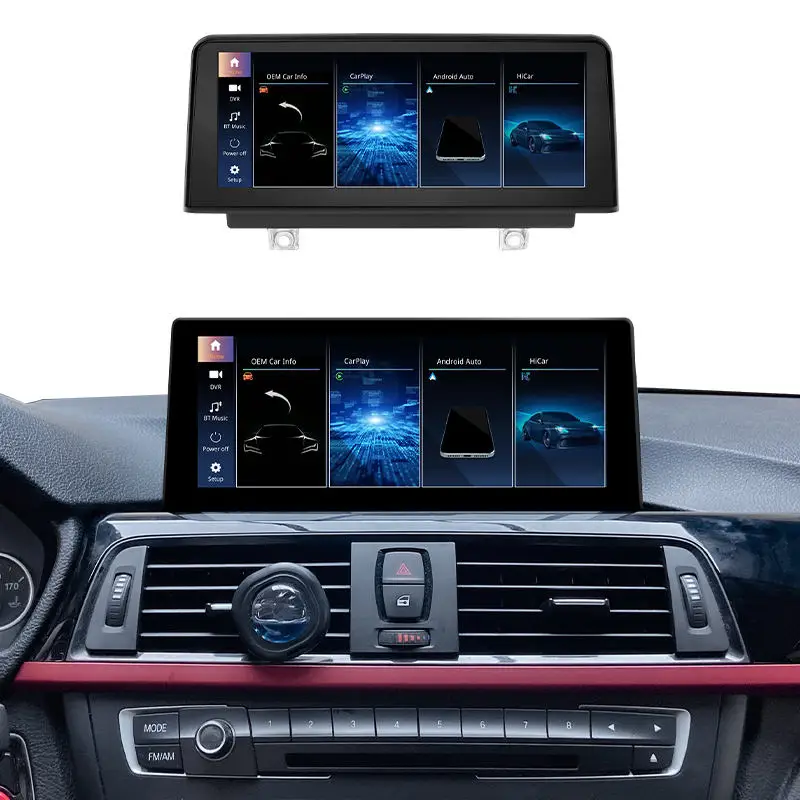 Linux System Google Car Multimedia GPS Navigation Carplay Player For BMW X1 E84 F48 2012-2017