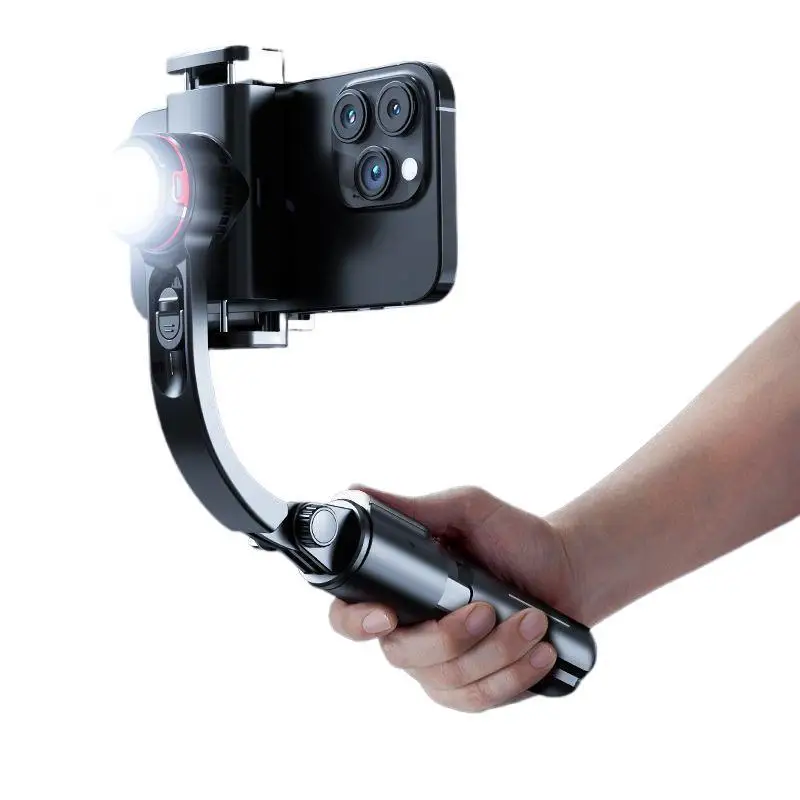 Handheld anti-shake stabilizer, multi-function mobile phone Bluetooth selfie stick, outdoor live broadcast tripod