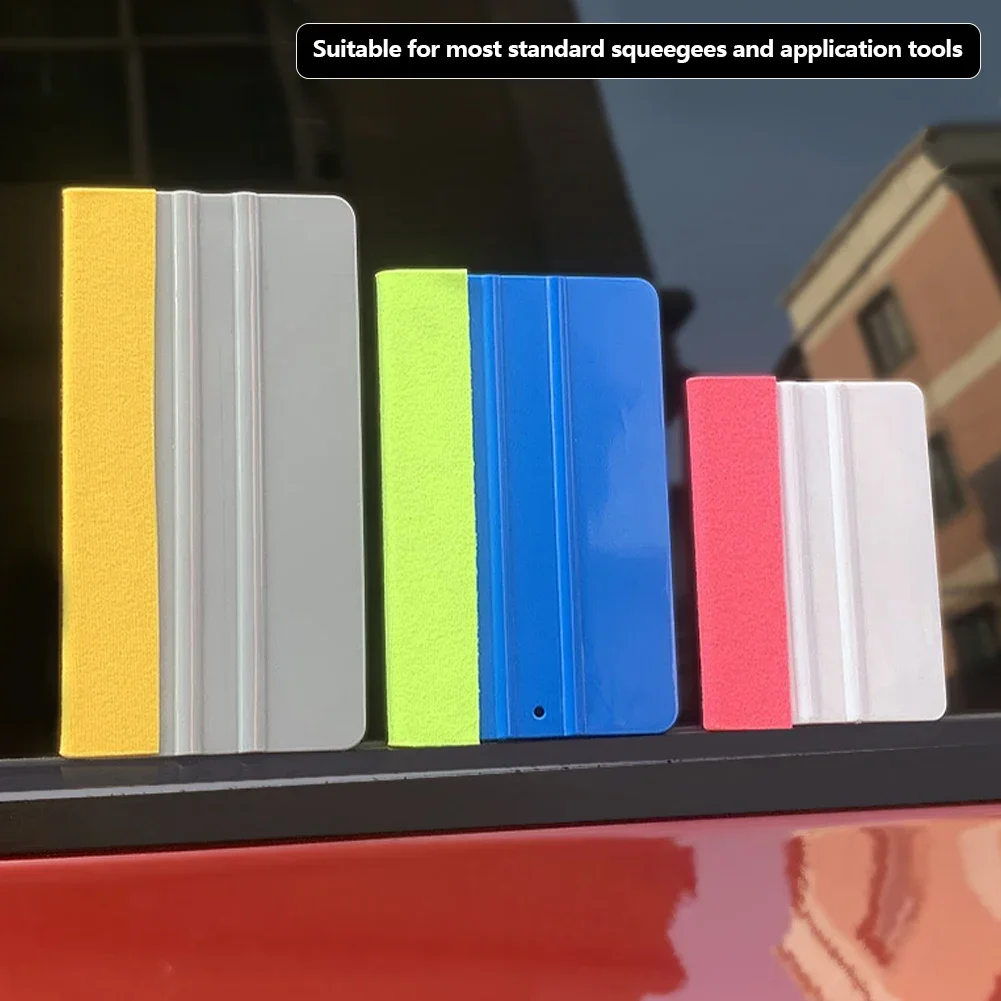 3cm/5cm*1M Soft Felt Cloth For Car Vinyl Squeegee Car Wrap Window Tint Tool No Scratch Protect Buffer Patch Self Adhesive Edge
