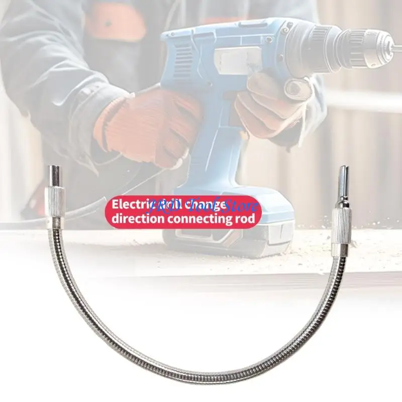 A2UD 5Pcs Flexible Drill Adapter Drill Bit Extension Soft Shaft Operations Suitable for Various Drill Models