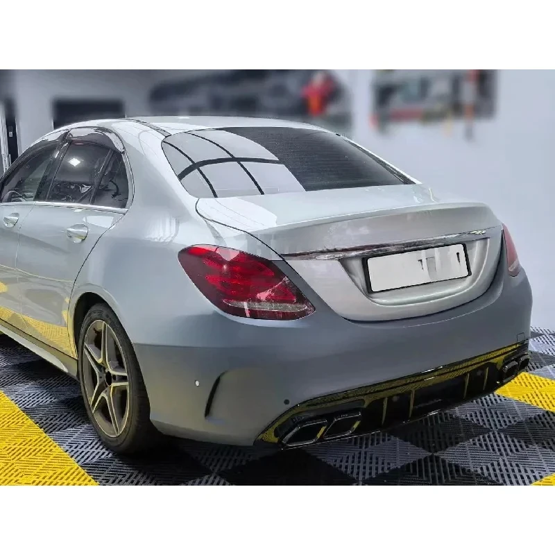 

Высококачественный обвес W205 C63 для Mercedes-Benz C-класса 2015-2021: передний и задний бамперы, простая установка
