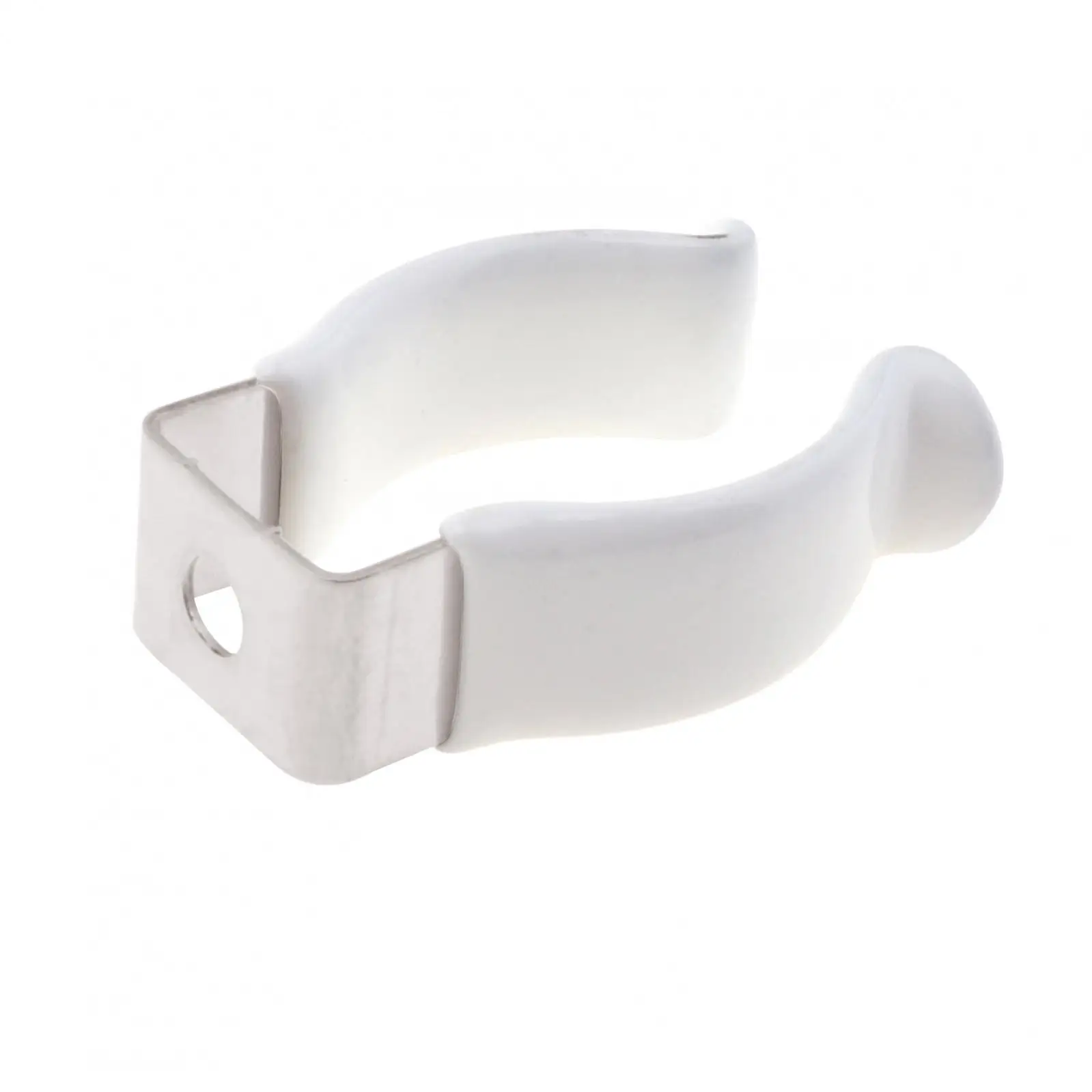 10pcs T8 U Clips Stainless Steel Plastic Coating Holder Bracket for Fluorescent Tube LED Light Bulbs Pipe Clamps Tools - Image 3
