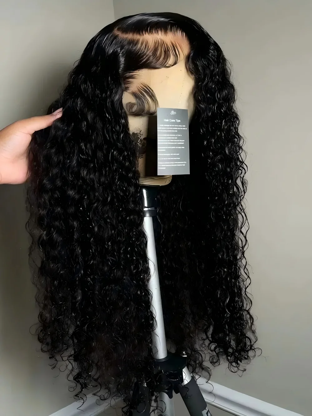 

Парик с глубокой волной 13x6 HD Lace Frontal, кудрявые парики из натуральных волос, 30-40 дюймов, парик Water Wave Lace Front, 200% 250% плотность волос, распродажа париков с полной шапкой из кружевной ткани