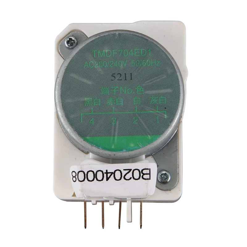 6X Mechanical Defrosting Timer For Refrigerator Parts TMDF704ED1 Refrigerator Defrosting Timer