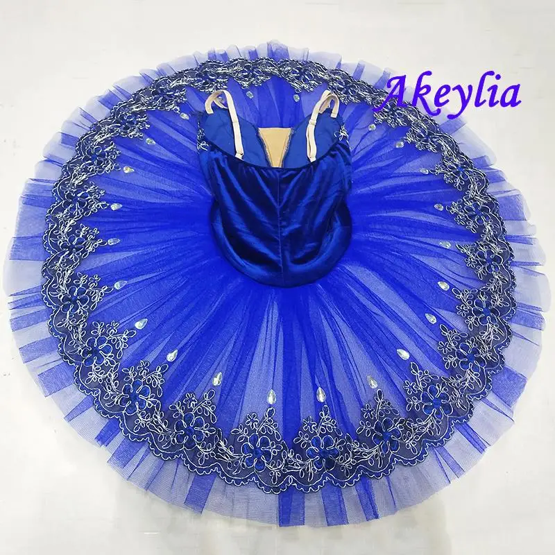 Sleeping Beauty Pre-professional ballet tutus bluebird variation classical ballet tutu pancake dress girls stage costume adult