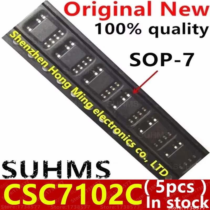 (5piece)100% New CSC7102C CSC7102 sop-7