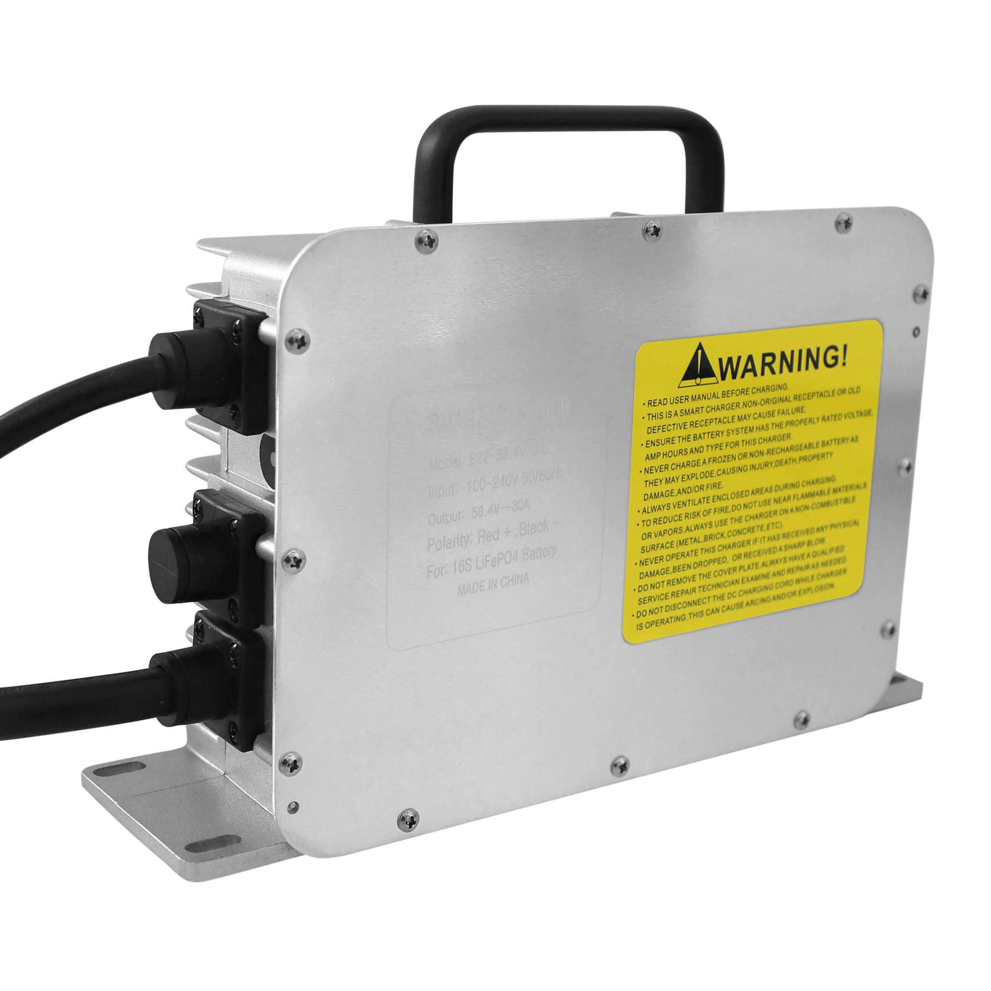 48V 30A LifePO4 Lithium Smart Battery Charger for EZGO Club Car Yamaha Golf Cart