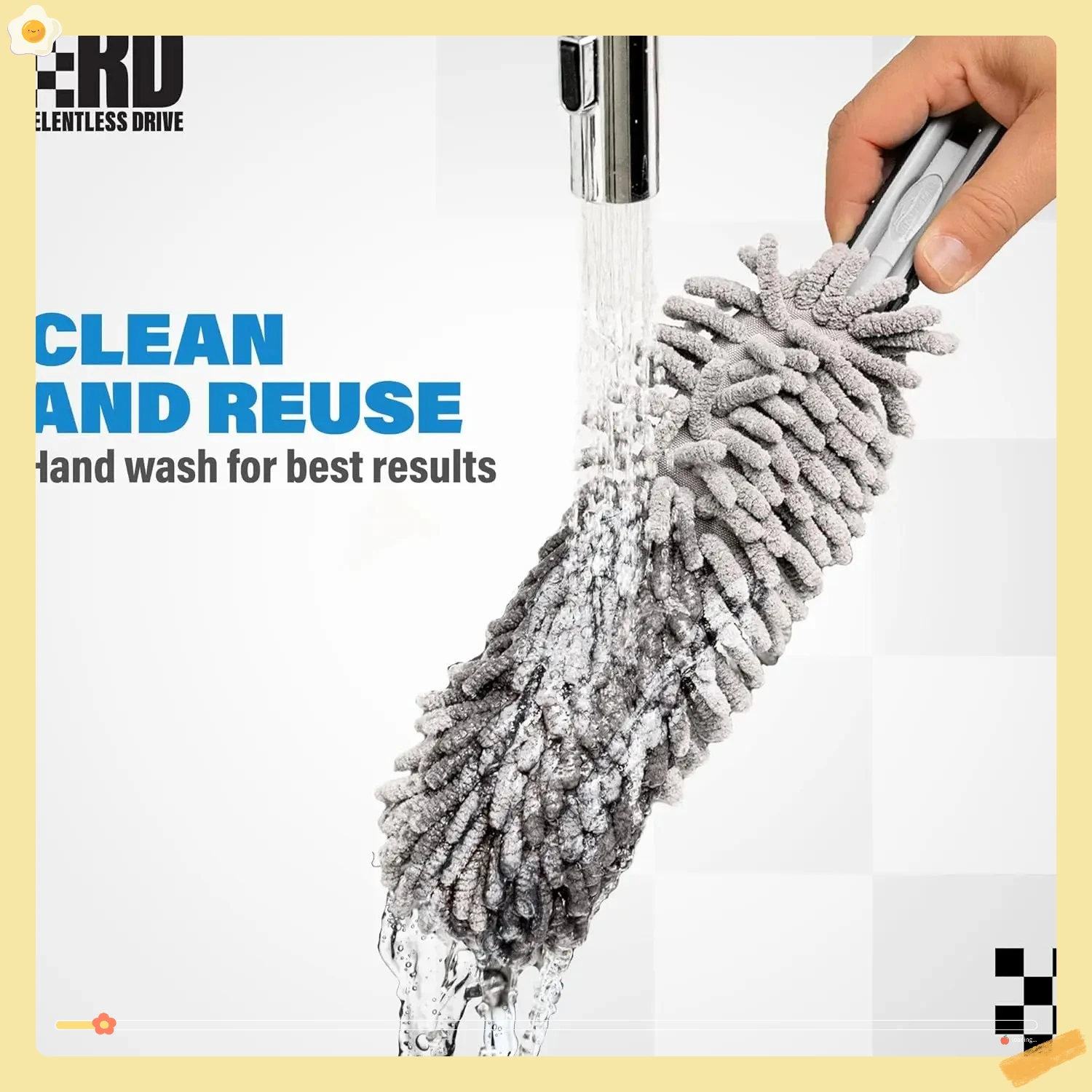 فرشاة منفضة داخلية للسيارة خالية من الوبر، أداة تنظيف خالية من الخدش لإكسسوارات السيارات النسائية