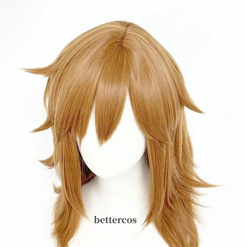 لينك الشفق الأميرة 50 سنتيمتر شعر مستعار طويل أنيمي تأثيري مقاومة للحرارة بيروكات صناعية CV4 ، 'G8 ، ؛ DH