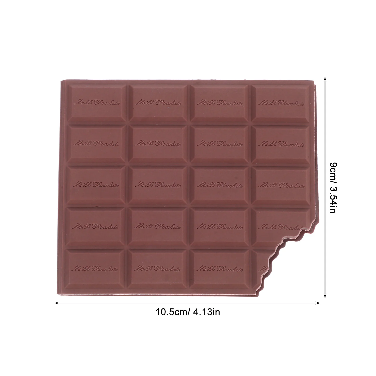 2Pcs Scented Chocolate Shaped Page Notebook Pocket Memo Mini Self Stick Pads for Convenient Use Strong Adhesive Notes