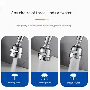 Kitchen load tap, splash -proof extender, domestic shower filter, universal tap can rotate water outlet, cargo shower 6 Main Sales Filter Tap Kitchen - №3