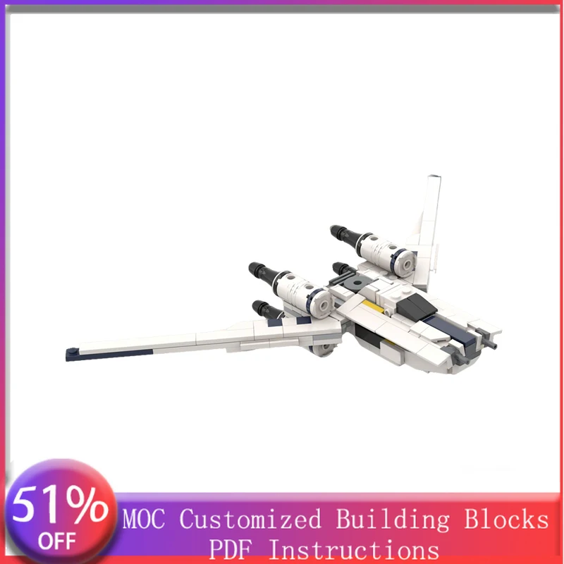 

268 PCS Customize 1:100 U Wing Starfighter (Squadron Scale) MOC Customize Modular Building Block Kids DIY Boy Toy Christmas Gift