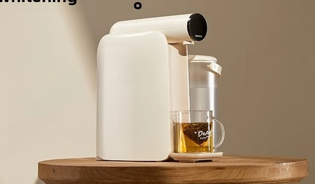 

Water dispenser integrated household desktop desktop small water dispenser cool white open direct drinking machine instan