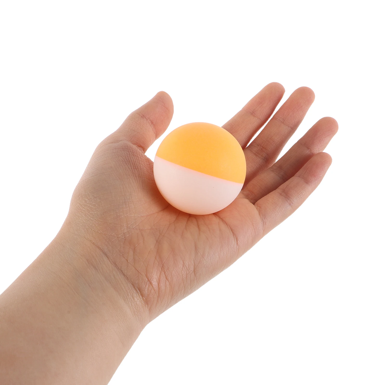 

20pcs Children's Table Tennis Colored Balls High Elastic Dual Color for Kids Practice Training