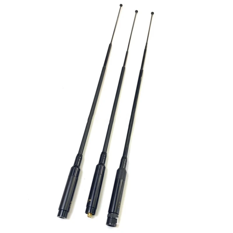 Антенна для рации 144/430 МГц, телескопическая антенна с высоким коэффициентом усиления для Baofeng/Yaesu/TYT