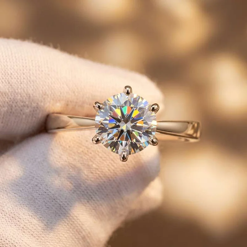 925 Sterling Silver Zirconia Wedding Exquisite Ring for Women Elegant Engagement Proposal Gift Fashion High Quality Jewelry