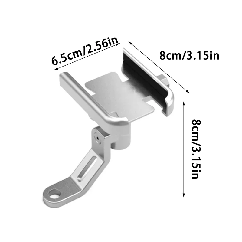 Motorrad Fahrrad Telefon Halter GPS Halterung Handy Ständer Lenker Halterung Einstellbare Fahrrad Telefon Halter Nicht-slip Radfahren Bracke
