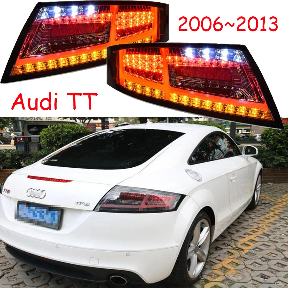 One set 2pcs Car styling for 2006~2013y for Audi TT Taillight Tail lights LED TT Tail Lamp Rear Lamp DRL+Turn+Brake+Reverse