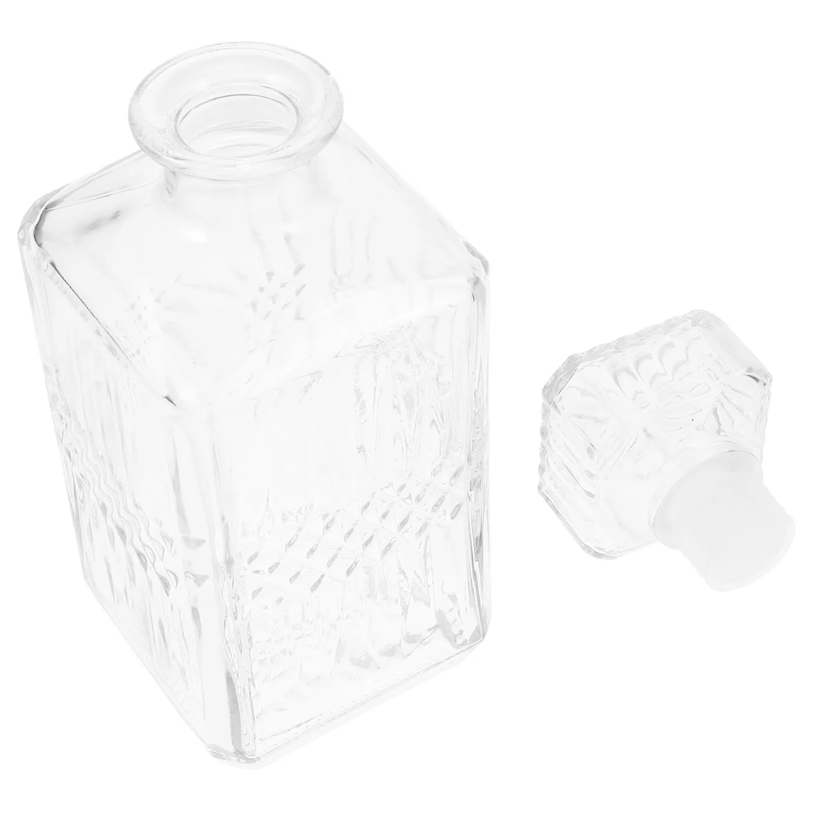 

Аэратор-декантер для вина 1000 мл, прозрачная геометрическая стеклянная бутылка для плавного розлива и развития аромата, дозатор для алкоголя