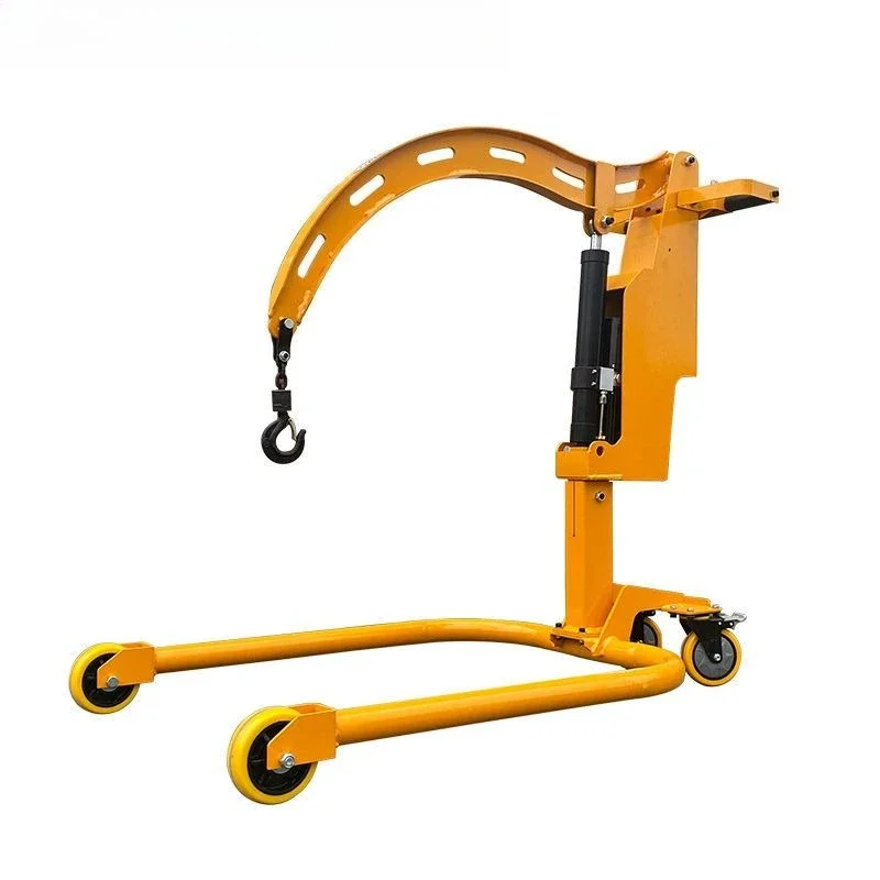 

Rechargeable electric small crane Mobile portable electric small crane Small lifting hoist